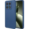 Phonesta Soft Silk Silikon Back Cover Hülle für Xiaomi 14T - Dunkelblau