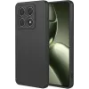 Phonesta Soft Silk Silikon Back Cover Hülle für Xiaomi 14T - Schwarz