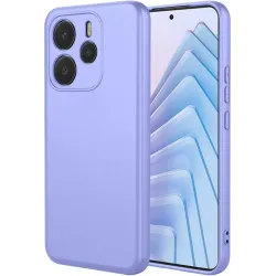 Phonesta Soft Silk Silikon Back Cover Hülle für Xiaomi Redmi Note 14 5G - Lila