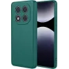 Phonesta Soft Silk Silikon Back Cover Hülle für Xiaomi Redmi Note 14 Pro 4G - Dunkelgrün