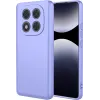 Phonesta Soft Silk Silikon Back Cover Hülle für Xiaomi Redmi Note 14 Pro 4G - Lila