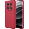 Phonesta Soft Silk Silikon Back Cover Hülle für Xiaomi Redmi Note 14 Pro Plus - Rot