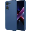 Phonesta Soft Silk Silikon Back Cover Hülle für Xiaomi Poco X7 Pro - Dunkelblau