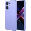 Phonesta Soft Silk Silikon Back Cover Hülle für Xiaomi Poco X7 Pro - Lila