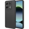 Phonesta Soft Silk Silikon Back Cover Hülle für Xiaomi Redmi Note 14S/13 Pro / Xiaomi Poco M6 Pro - Schwarz
