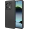 Phonesta Soft Silk Silikon Back Cover Hülle für Xiaomi Redmi Note 14S/13 Pro / Xiaomi Poco M6 Pro - Schwarz