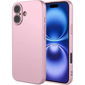 Phonesta Soft Silk Silikon Back Cover Hülle für Apple iPhone 17 - Rosa