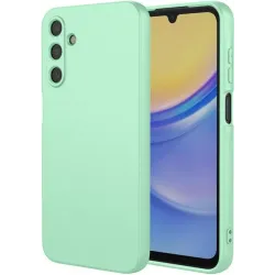 Phonesta Soft Silk Silikon Back Cover Hülle für Samsung Galaxy A16 - Matcha Grün