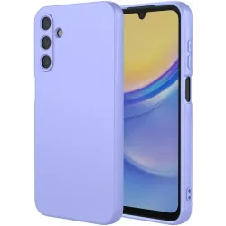 Phonesta Soft Silk Silikon Back Cover Hülle für Samsung Galaxy A16 - Lila