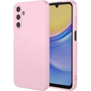 Phonesta Soft Silk Silikon Back Cover Hülle für Samsung Galaxy A16 - Rosa