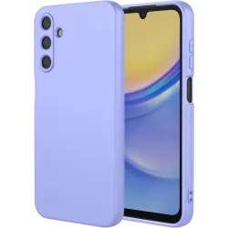 Phonesta Soft Silk Silikon Back Cover Hülle für Samsung Galaxy A26 - Lila