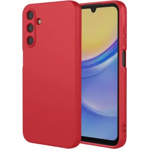 Phonesta Soft Silk Silikon Back Cover Hülle für Samsung Galaxy A26 - Rot