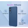 Phonesta Soft Silk Silikon Back Cover Hülle für Samsung Galaxy S25 Edge - Lila 2
