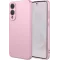 Phonesta Soft Silk Silikon Back Cover Hülle für Samsung Galaxy S25 Edge - Rosa