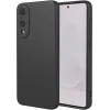 Phonesta Soft Silk Silikon Back Cover Hülle für Samsung Galaxy S25 Edge - Schwarz 0