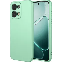 Phonesta Soft Silk Silikon Back Cover Hülle für Oppo A6 Pro - Matcha Grün