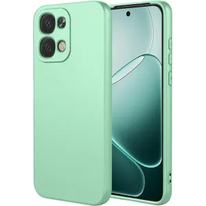 Phonesta Soft Silk Silikon Back Cover Hülle für Oppo A6 Pro - Matcha Grün