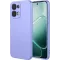 Phonesta Soft Silk Silikon Back Cover Hülle für Oppo A6 Pro - Lila