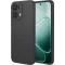 Phonesta Soft Silk Silikon Back Cover Hülle für Oppo A6 Pro - Schwarz