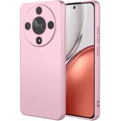 Phonesta Soft Silk Silikon Back Cover Hülle für HONOR Magic8 Lite - Rosa
