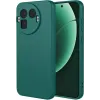 Phonesta Soft Silk Silikon Back Cover Hülle für Realme GT 8 Pro - Dunkelgrün
