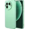 Phonesta Soft Silk Silikon Back Cover Hülle für Realme GT 8 Pro - Matcha Grün