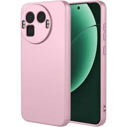 Phonesta Soft Silk Silikon Back Cover Hülle für Realme GT 8 Pro - Rosa