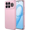 Phonesta Soft Silk Silikon Back Cover Hülle für Xiaomi Poco F8 Ultra - Rosa