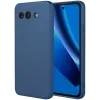 Phonesta Soft Silk Silikon Back Cover Hülle für Google Pixel 10a - Dunkelblau