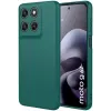 Phonesta Soft Silk Silikon Back Cover Hülle für Motorola Moto G67/G77 - Dunkelgrün