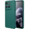 Phonesta Soft Silk Silikon Back Cover Hülle für Motorola Moto G67/G77 - Dunkelgrün
