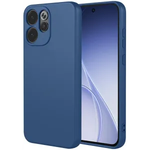 Phonesta Soft Silk Silikon Back Cover Hülle für Oppo Reno15 F/FS - Dunkelblau