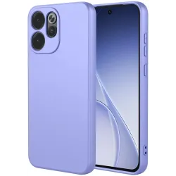 Phonesta Soft Silk Silikon Back Cover Hülle für Oppo Reno15 Pro - Lila