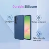 Phonesta Soft Silk Silikon Back Cover Hülle für Samsung Galaxy A57 - Dunkelblau 2
