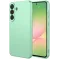 Phonesta Soft Silk Silikon Back Cover Hülle für Samsung Galaxy A57 - Matcha Grün