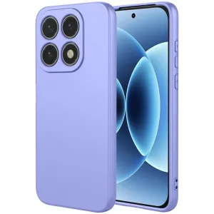 Phonesta Soft Silk Silikon Back Cover Hülle für Xiaomi 17 - Lila