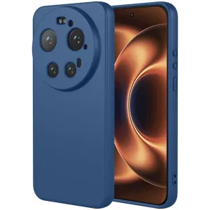 Phonesta Soft Silk Silikon Back Cover Hülle für Xiaomi 17 Ultra - Dunkelblau