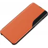 Phonesta Smart Side View Book Klapphülle für Xiaomi Poco F6 - Orange 1