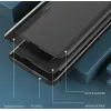 Phonesta Smart Side View Book Klapphülle für HONOR Magic7 Lite - Orange 2