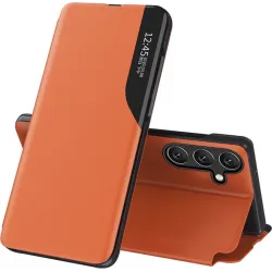Phonesta Smart Side View Book Klapphülle für Samsung Galaxy A15 4G/5G - Orange