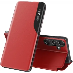 Phonesta Smart Side View Book Klapphülle für Samsung Galaxy A15 4G/5G - Rot