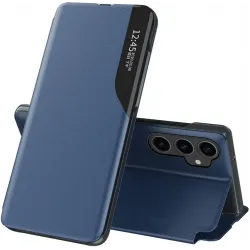 Phonesta Smart Side View Book Klapphülle für Samsung Galaxy S23 FE/S23 Plus - Blau