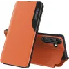 Phonesta Smart Side View Book Klapphülle für Samsung Galaxy S24 FE - Orange 0