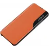 Phonesta Smart Side View Book Klapphülle für Samsung Galaxy S25 Plus/S24 Plus - Orange 1