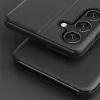Phonesta Smart Side View Book Klapphülle für Samsung Galaxy S25 Plus/S24 Plus - Schwarz 5
