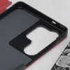 Phonesta Smart Side View Book Klapphülle für Samsung Galaxy S25 Ultra - Rot 7