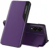 Phonesta Smart Side View Book Klapphülle für Samsung Galaxy S25 Edge - Lila 0