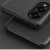 Phonesta Smart Side View Book Klapphülle für Samsung Galaxy S25 Edge - Schwarz 3