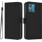 Phonesta Soft Skin Book Wallet Klapphülle für Motorola Edge 40 Neo - Schwarz