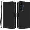 Phonesta Soft Skin Book Wallet Klapphülle für Samsung Galaxy A55 - Schwarz
